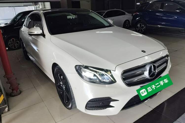 Used Mercedes-Benz E-Class 2017 E 300 L Sporty and Stylish Model Front Right 45 Deg