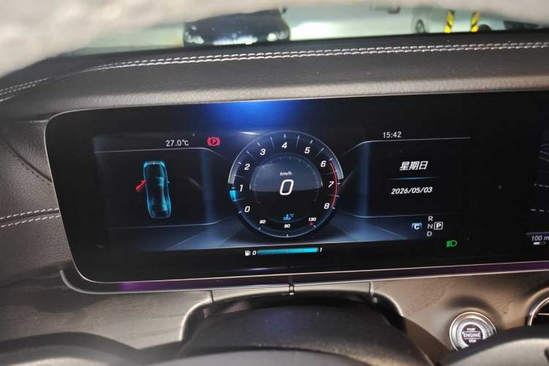 Used Mercedes-Benz E-Class 2017 E 300 L Sport Luxury Edition Instrument Cluster