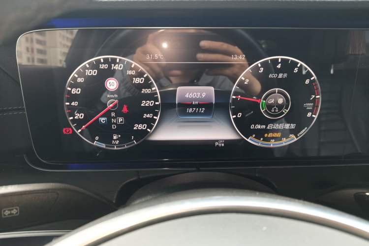 Used Mercedes-Benz E-Class 2017 E 300 L Sporty and Stylish Model Instrument Cluster