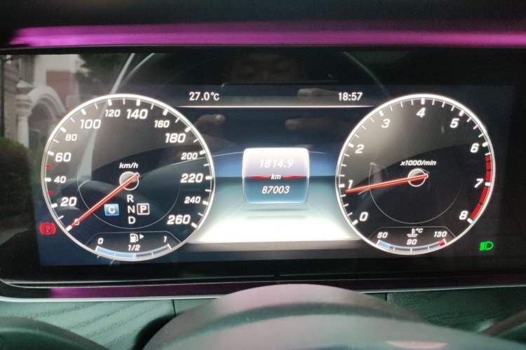 Used Mercedes-Benz E-Class 2017 E 300 L Sport Luxury Edition Instrument Cluster