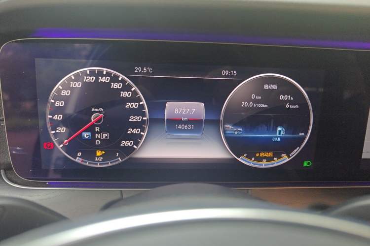 Used Mercedes-Benz E-Class 2017 E 300 L Sport Luxury Edition Instrument Cluster