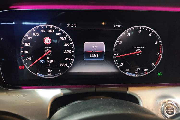 Used Mercedes-Benz E-Class 2017 E 200 Coupe Instrument Cluster