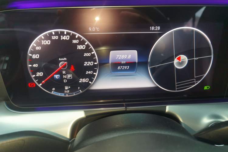 Used Mercedes-Benz E-Class 2017 E 200 Coupe Instrument Cluster