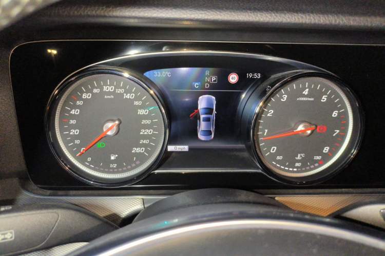Used Mercedes-Benz E-Class 2017 Facelift E 200 Sport 4MATIC Instrument Cluster
