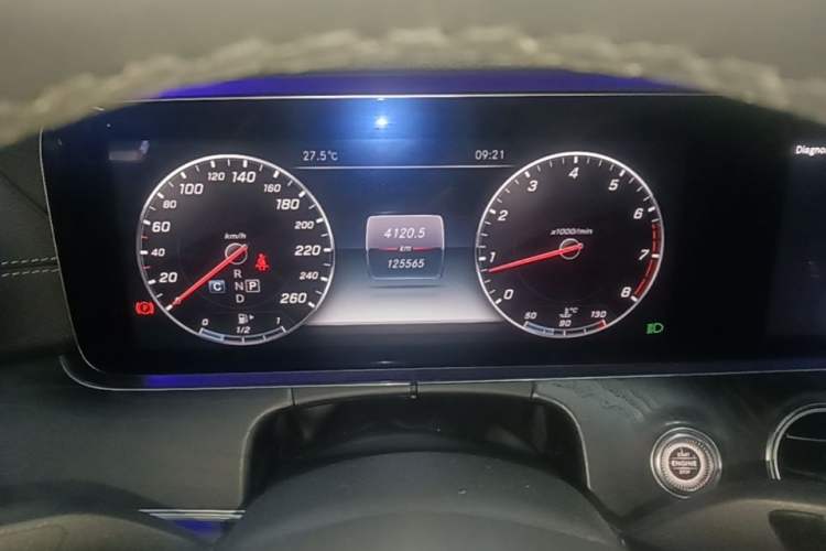 Used Mercedes-Benz E-Class 2017 E 300 L Sporty and Stylish Model Instrument Cluster