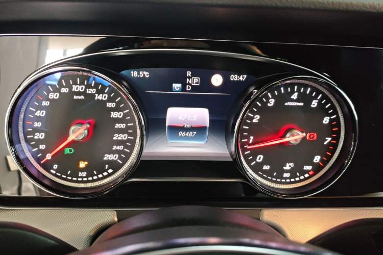 Used Mercedes-Benz E-Class 2017 E 300 Coupe Instrument Cluster