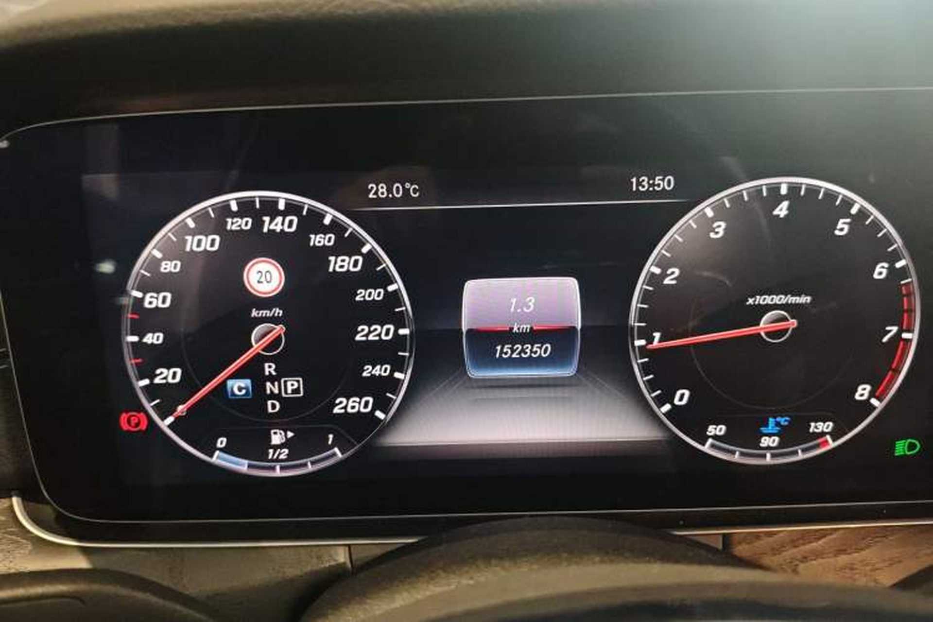 Used Mercedes-Benz E-Class 2017 E 200 L Sport 4MATIC Instrument Cluster