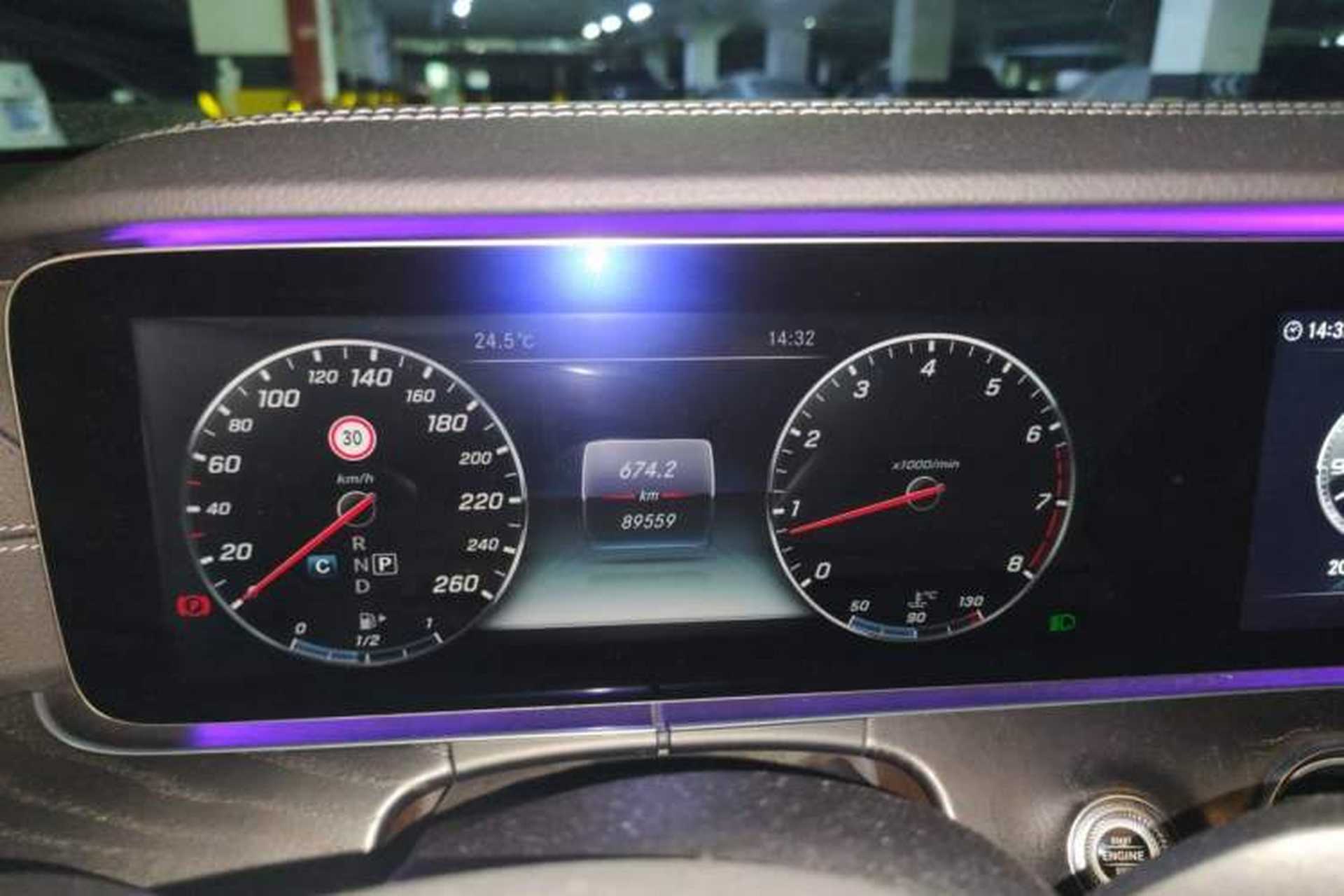 Used Mercedes-Benz E-Class 2017 E 300 L Sport Luxury Edition Instrument Cluster