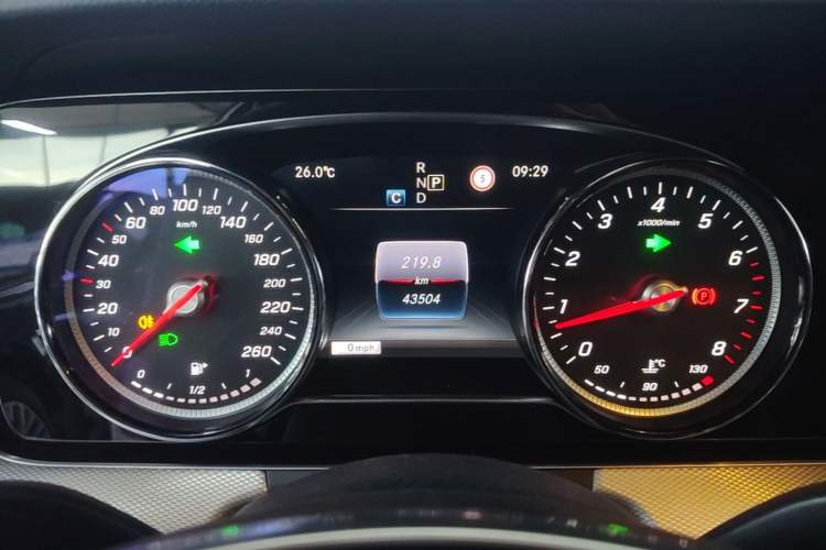 Used Mercedes-Benz E-Class 2017 E 200 Sport 4MATIC Instrument Cluster