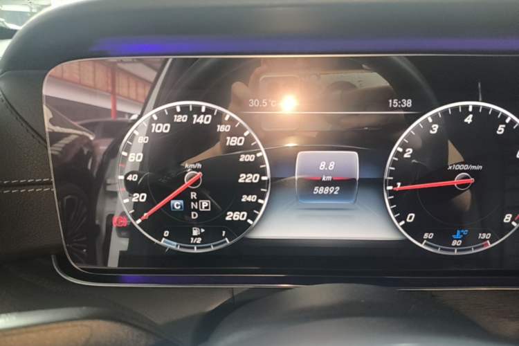 Used Mercedes-Benz E-Class 2017 E 300 L Sport Luxury Edition Instrument Cluster