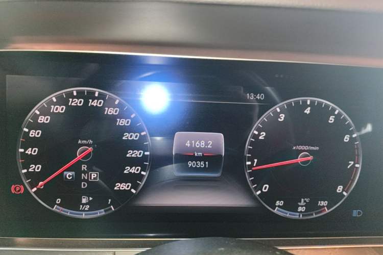 Used Mercedes-Benz E-Class 2017 E 300 L Sporty and Stylish Model Instrument Cluster
