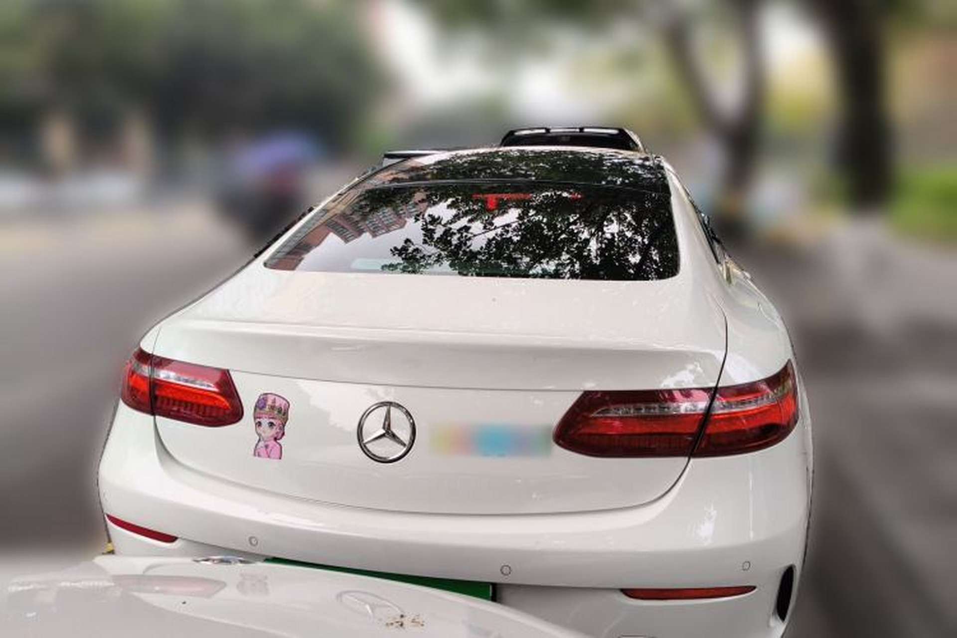 Used Mercedes-Benz E-Class 2017 E 200 Coupe Rear