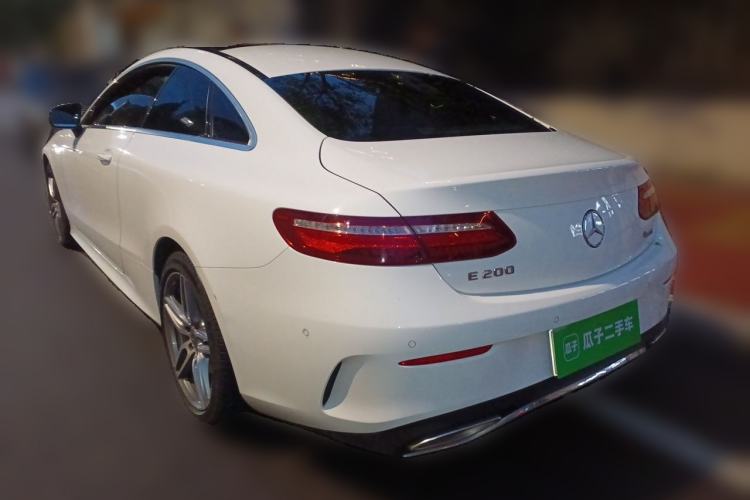 Used Mercedes-Benz E-Class 2017 E 200 4MATIC Coupe Rear Left 45 Deg