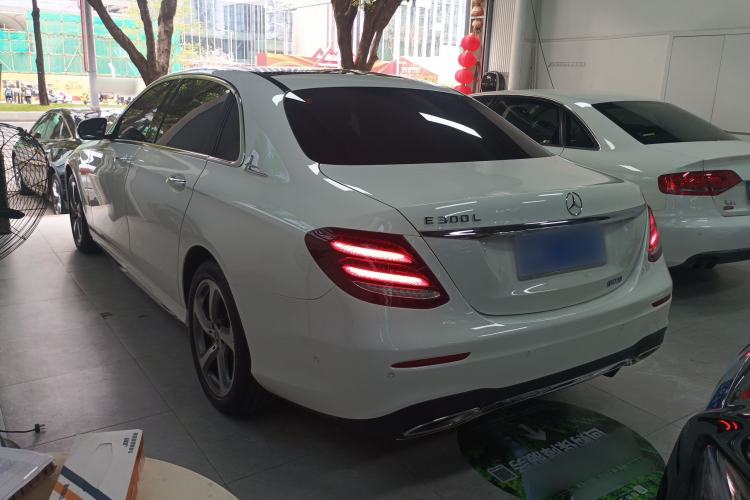 Used Mercedes-Benz E-Class 2017 E 300 L Sport Luxury Edition Rear Left 45 Deg