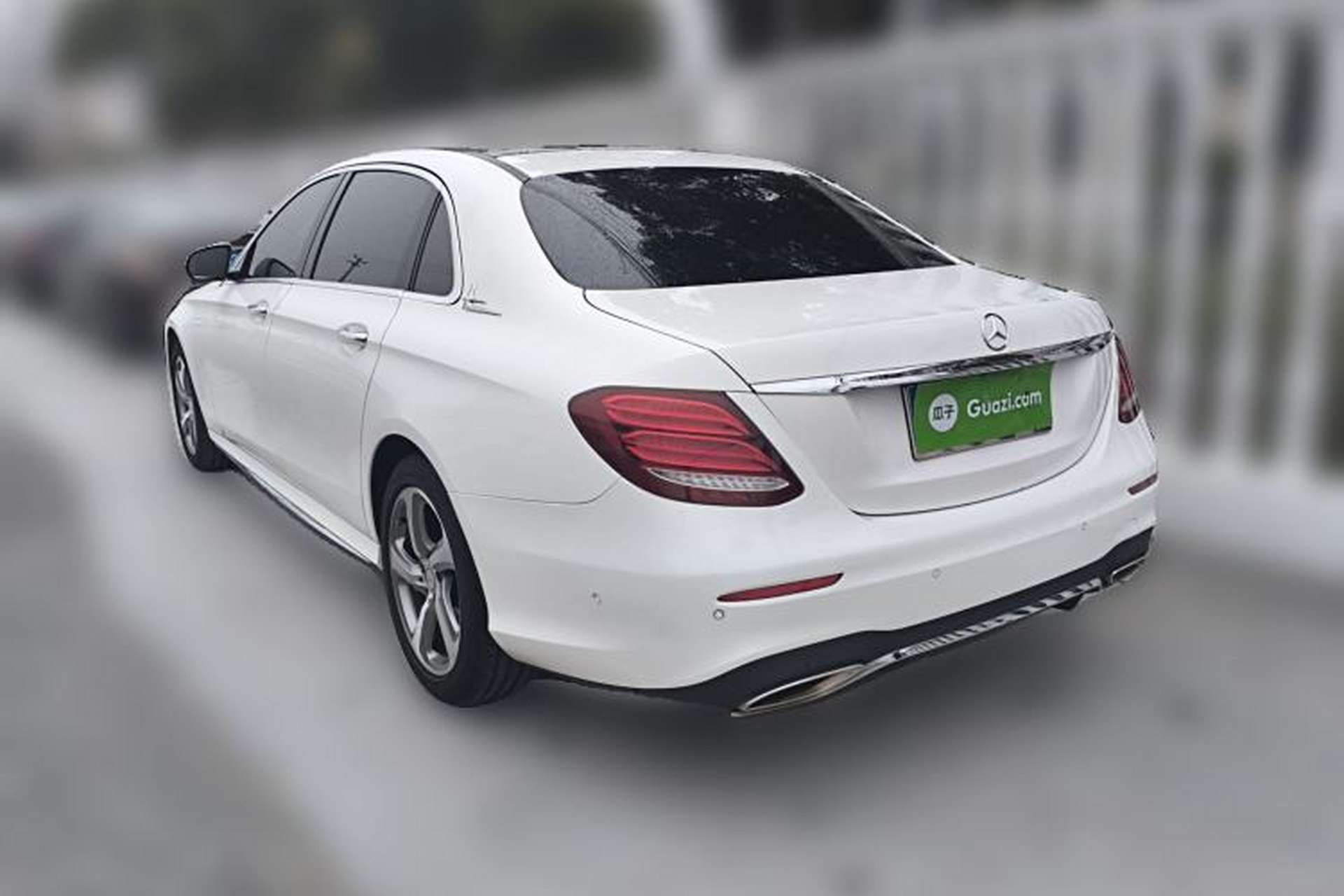 Used Mercedes-Benz E-Class 2017 E 300 L Sporty and Stylish Model Rear Left 45 Deg
