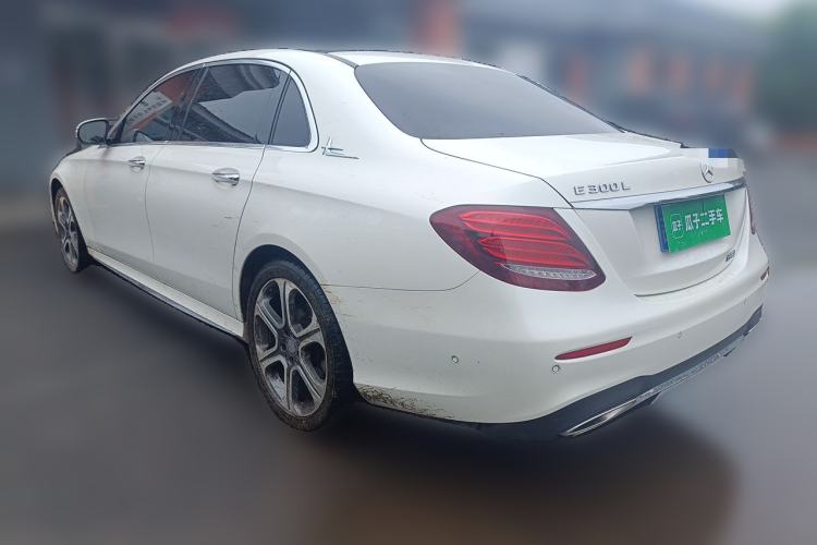 Used Mercedes-Benz E-Class 2017 E 300 L Sporty and Stylish Model Rear Left 45 Deg