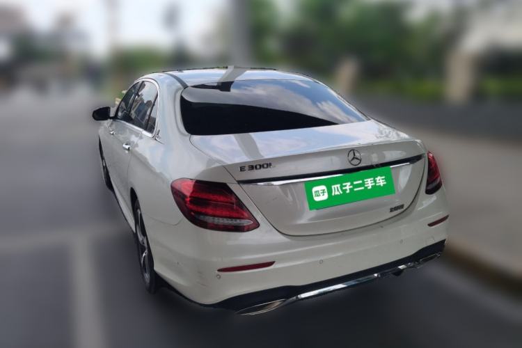 Used Mercedes-Benz E-Class 2017 E 300 L Sporty and Stylish Model Rear Left 45 Deg