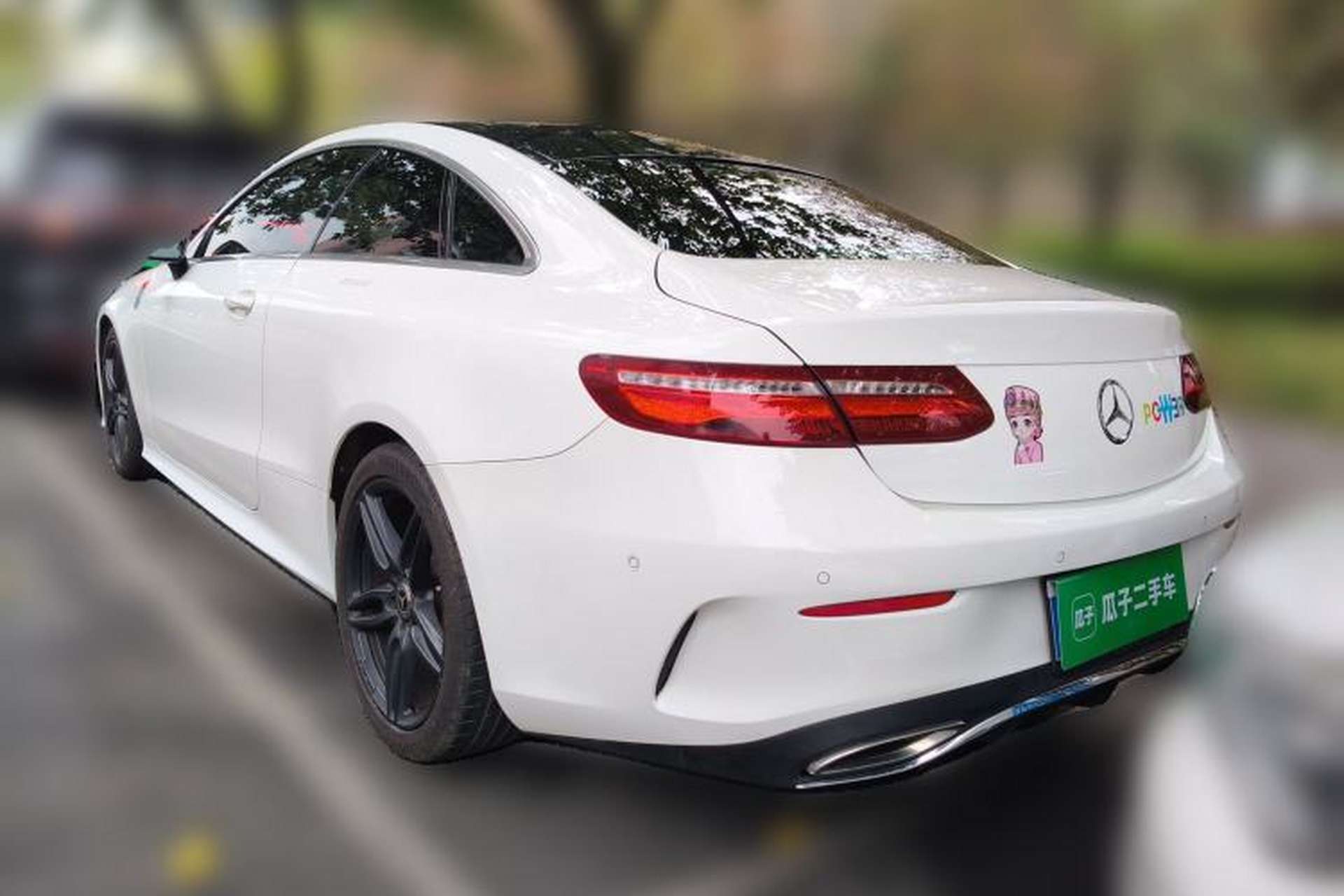 Used Mercedes-Benz E-Class 2017 E 200 Coupe Rear Left 45 Deg