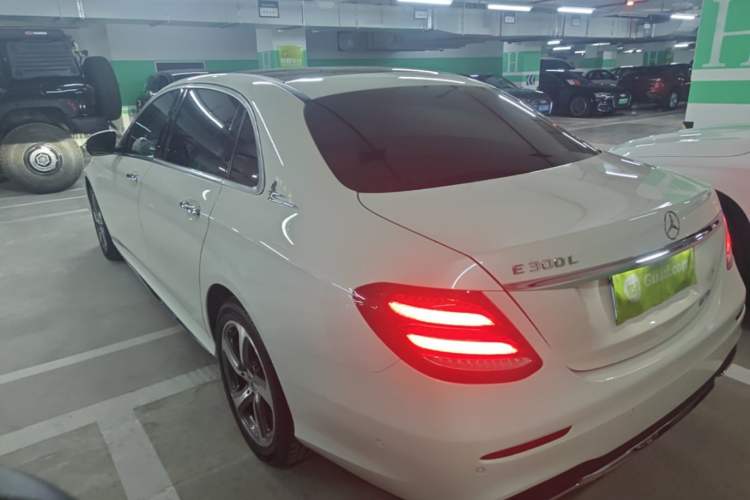 Used Mercedes-Benz E-Class 2017 E 300 L Sport Luxury Edition Rear Left 45 Deg