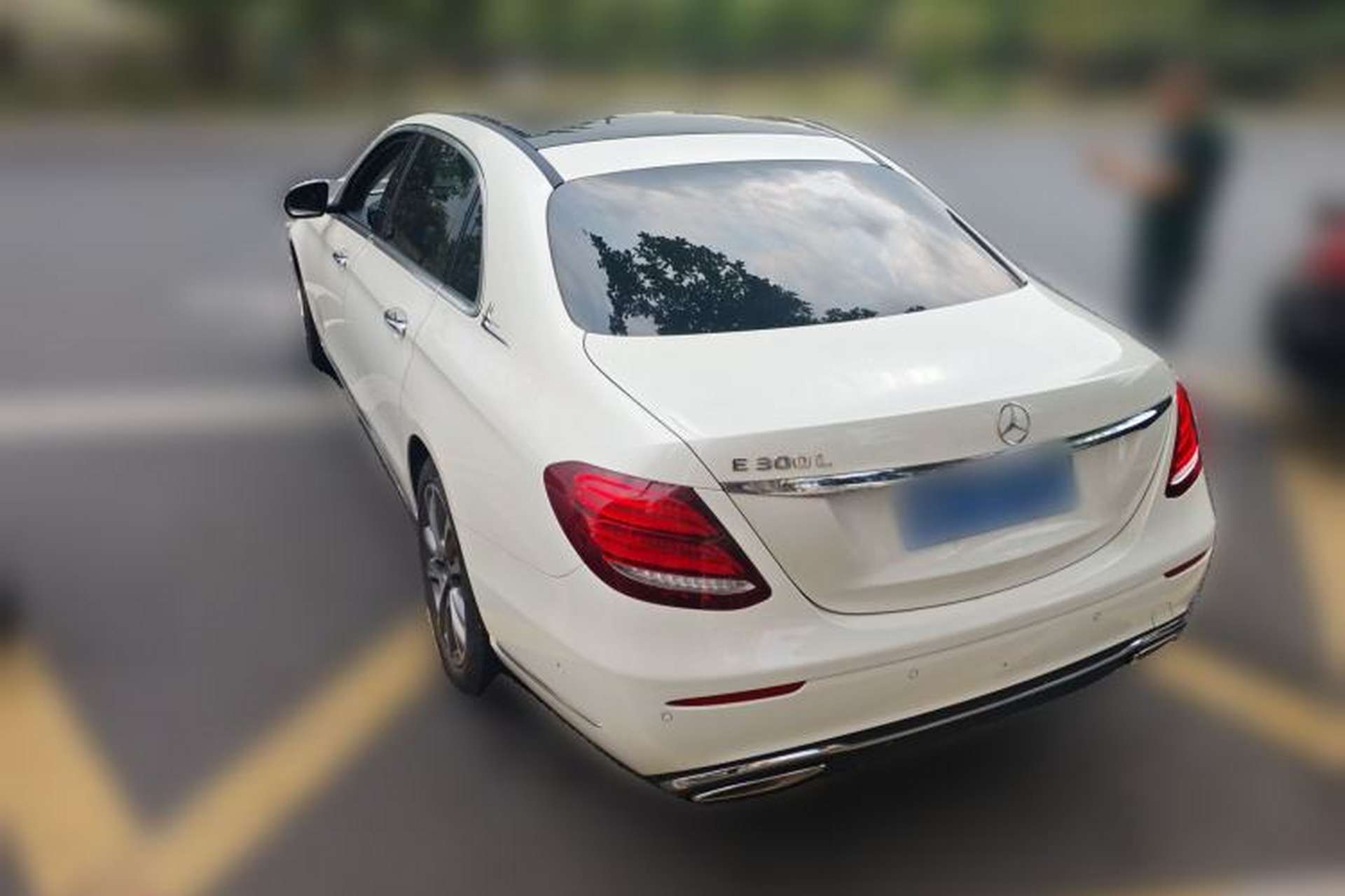 Used Mercedes-Benz E-Class 2017 E 300 L Luxury Model Rear Left 45 Deg