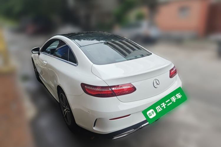 Used Mercedes-Benz E-Class 2017 E 200 4MATIC Coupe Rear Left 45 Deg
