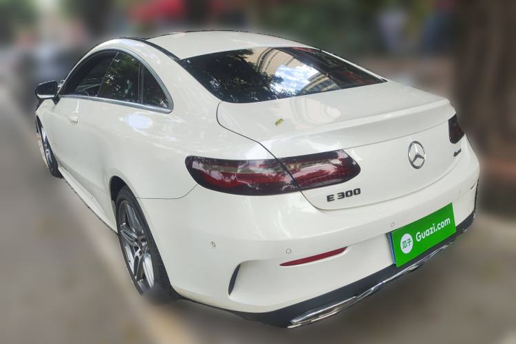 Used Mercedes-Benz E-Class 2017 E 200 4MATIC Coupe Rear Left 45 Deg