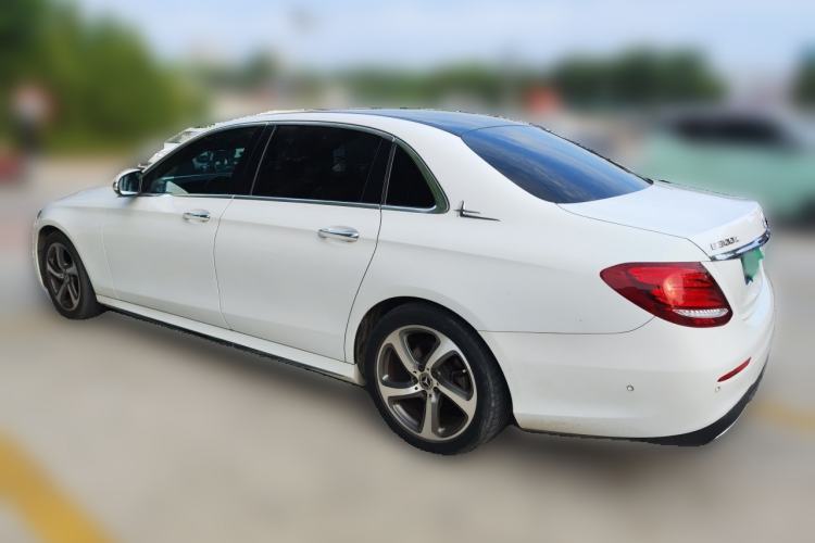 Used Mercedes-Benz E-Class 2017 E 300 L Sporty and Stylish Model Rear Left 45 Deg