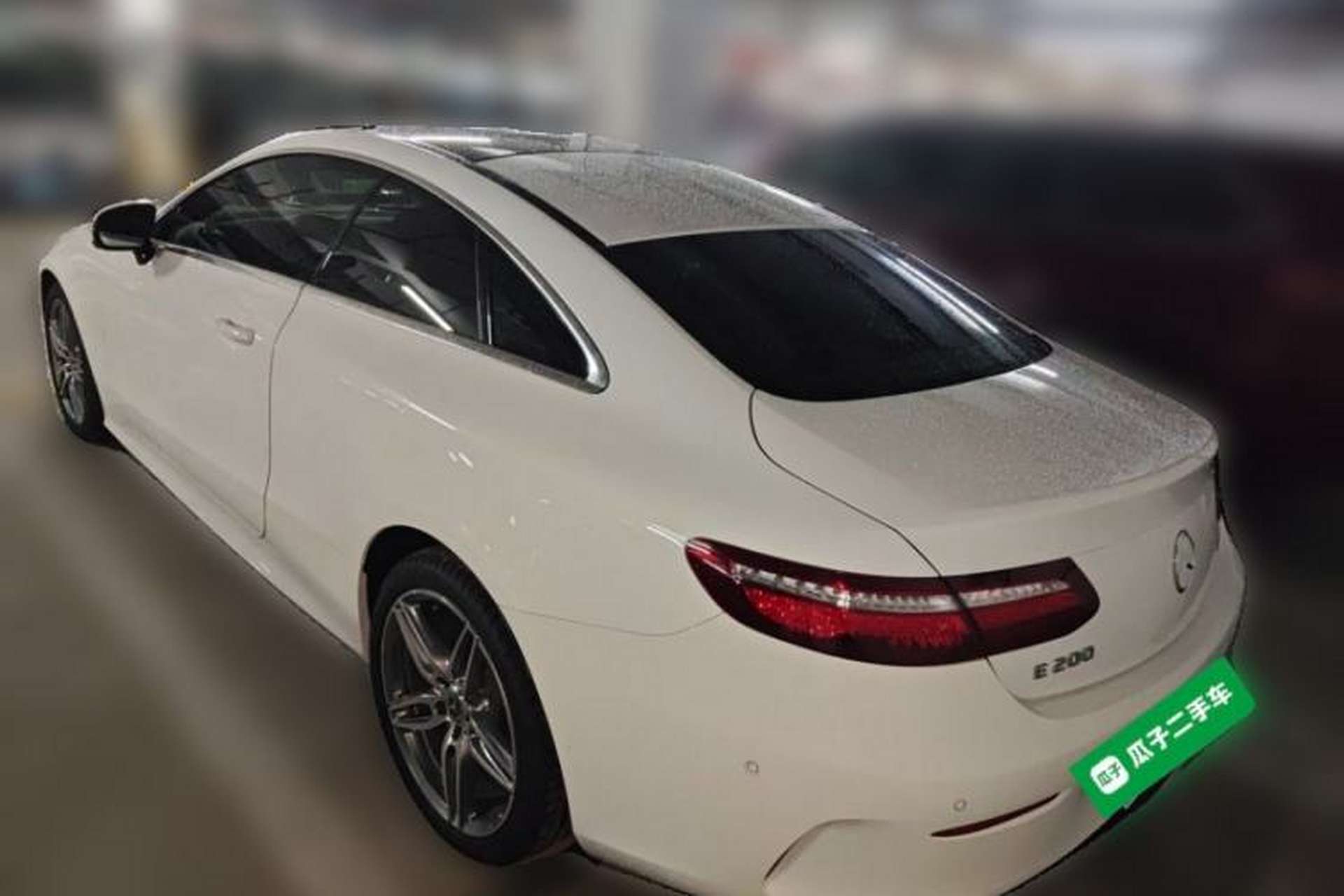 Used Mercedes-Benz E-Class 2017 E 200 4MATIC Coupe Rear Left 45 Deg