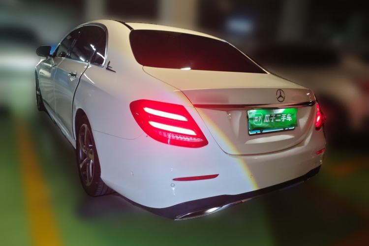 Used Mercedes-Benz E-Class 2017 E 300 L Sport Luxury Edition Rear Left 45 Deg