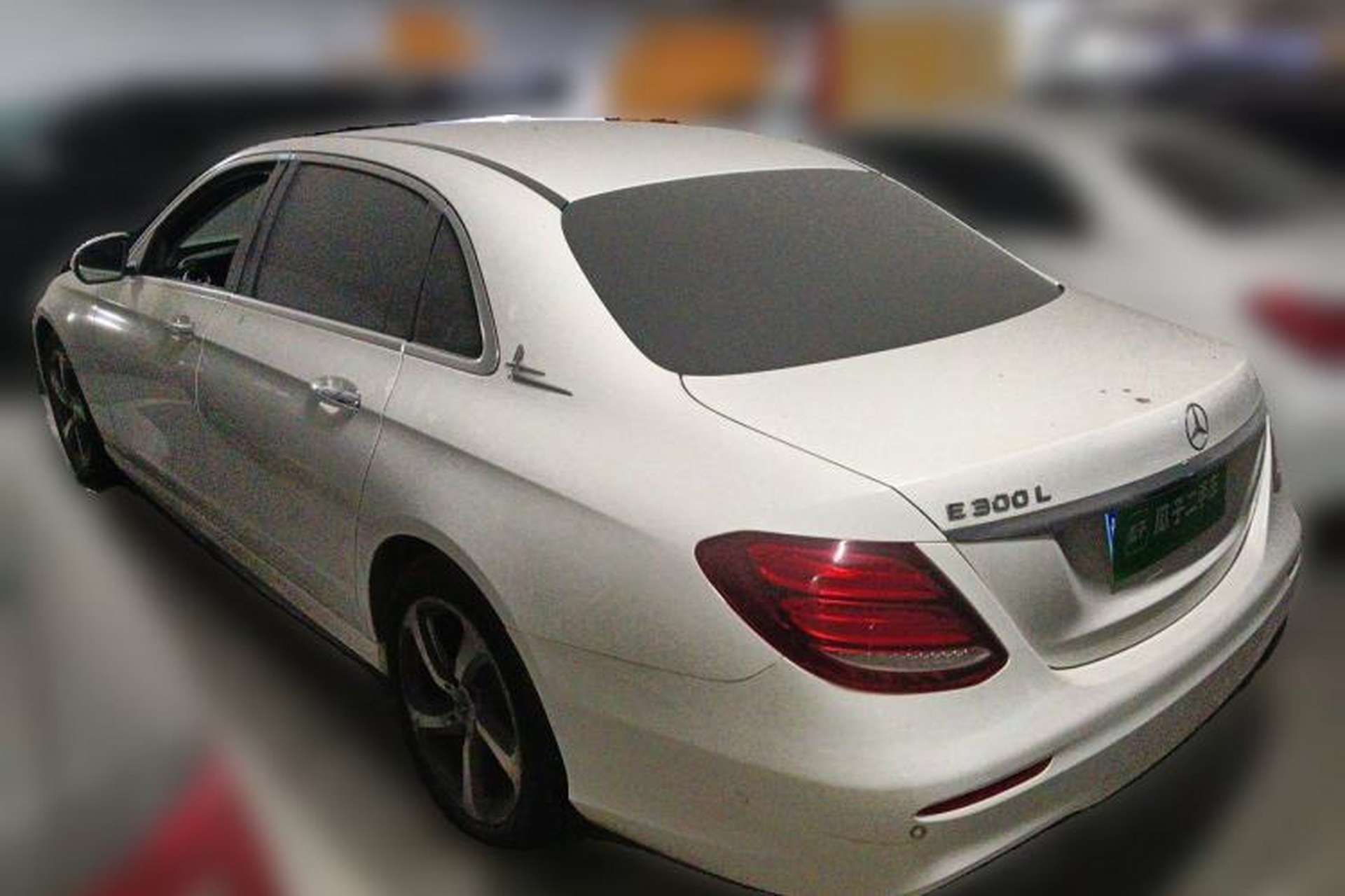 Used Mercedes-Benz E-Class 2017 E 300 L Sporty and Stylish Model Rear Left 45 Deg