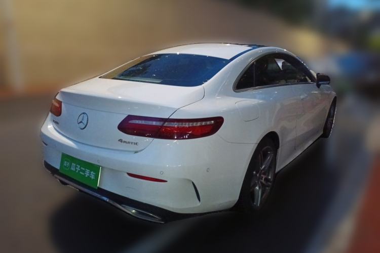 Used Mercedes-Benz E-Class 2017 E 200 4MATIC Coupe Rear Right 45 Deg