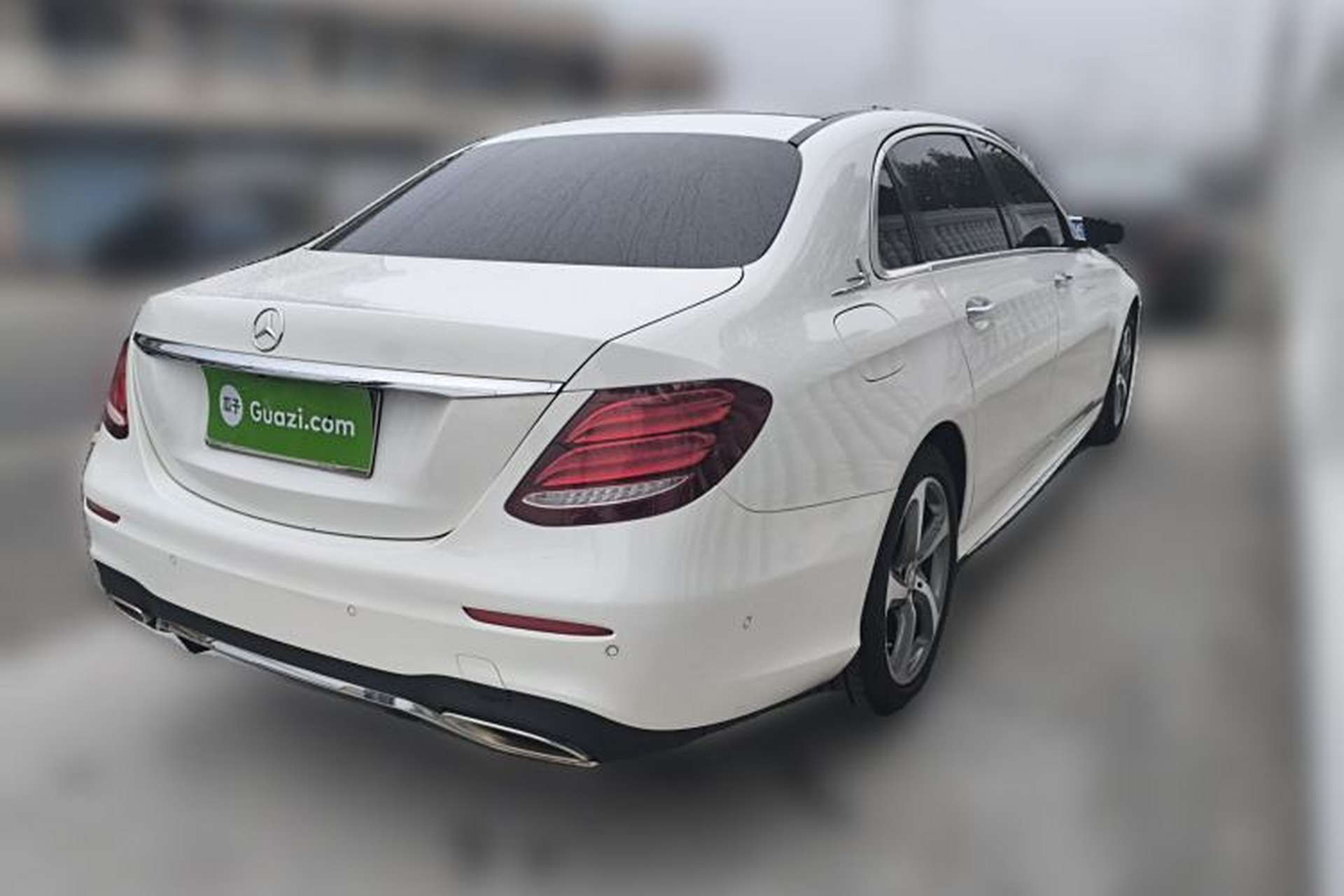 Used Mercedes-Benz E-Class 2017 E 300 L Sporty and Stylish Model Rear Right 45 Deg