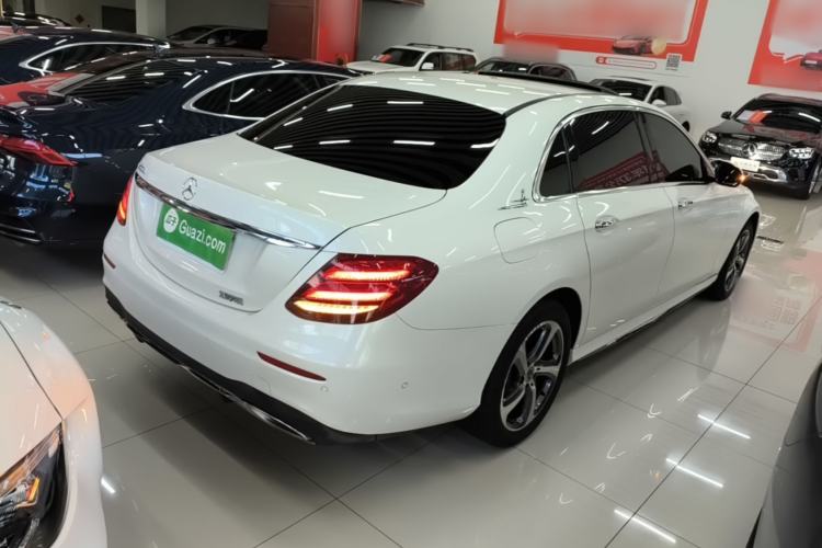 Used Mercedes-Benz E-Class 2017 E 300 L Sporty and Stylish Model Rear Right 45 Deg