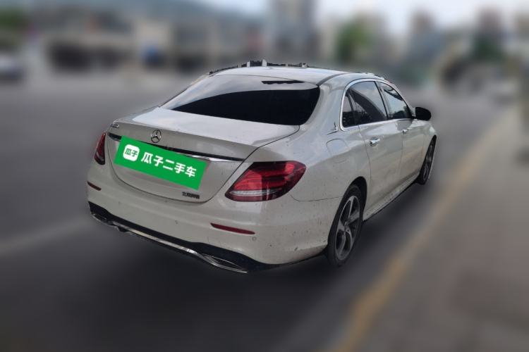 Used Mercedes-Benz E-Class 2017 E 300 L Sporty and Stylish Model Rear Right 45 Deg