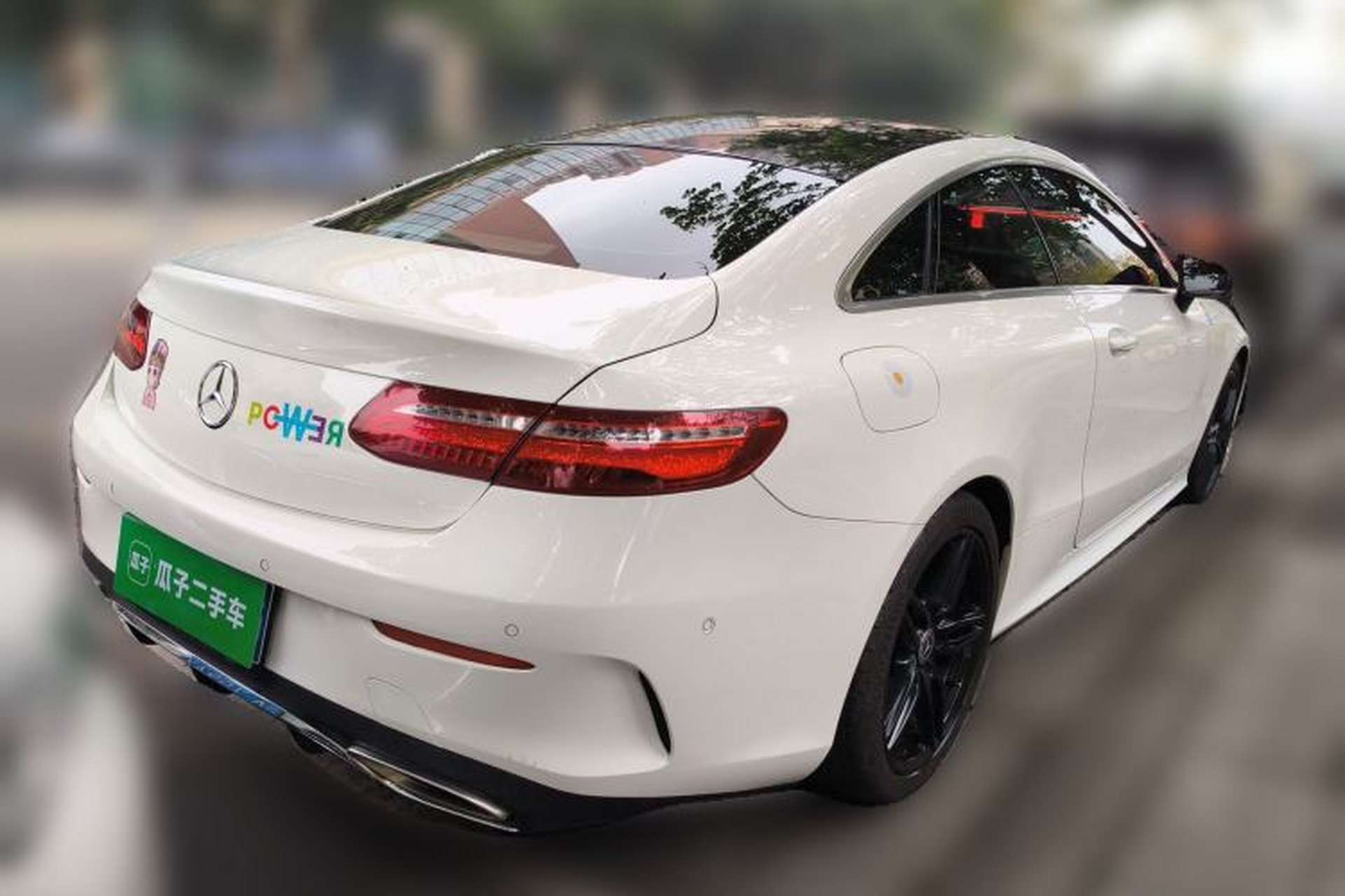 Used Mercedes-Benz E-Class 2017 E 200 Coupe Rear Right 45 Deg