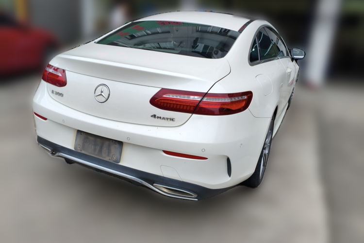 Used Mercedes-Benz E-Class 2017 E 200 4MATIC Coupe Rear Right 45 Deg