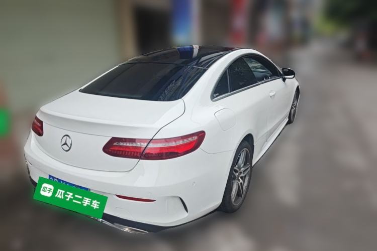 Used Mercedes-Benz E-Class 2017 E 200 4MATIC Coupe Rear Right 45 Deg