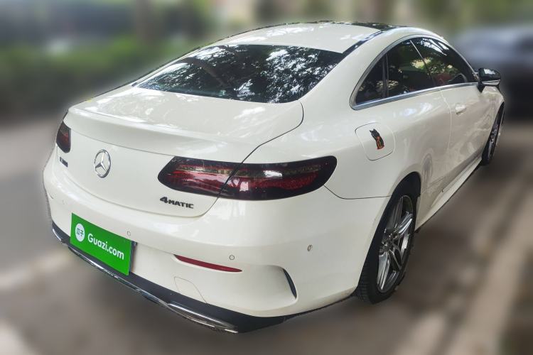 Used Mercedes-Benz E-Class 2017 E 200 4MATIC Coupe Rear Right 45 Deg