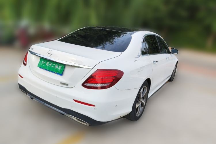 Used Mercedes-Benz E-Class 2017 E 300 L Sporty and Stylish Model Rear Right 45 Deg