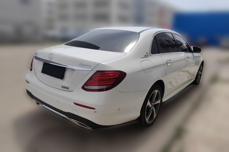 Used Mercedes-Benz E-Class 2017 E 200 L 4MATIC Rear Right 45 Deg