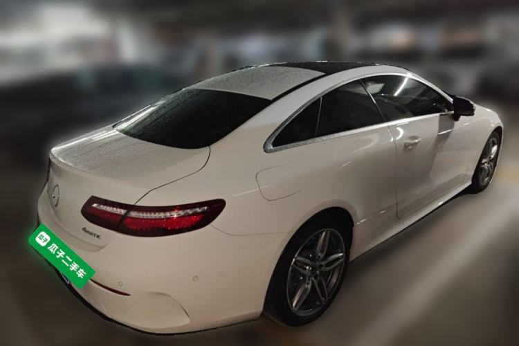 Used Mercedes-Benz E-Class 2017 E 200 4MATIC Coupe Rear Right 45 Deg