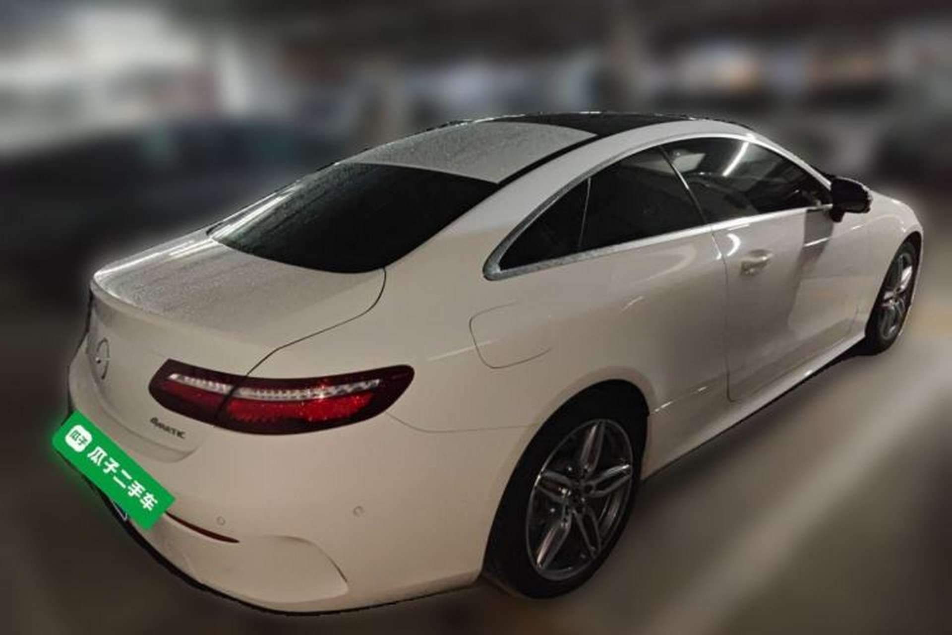 Used Mercedes-Benz E-Class 2017 E 200 4MATIC Coupe Rear Right 45 Deg