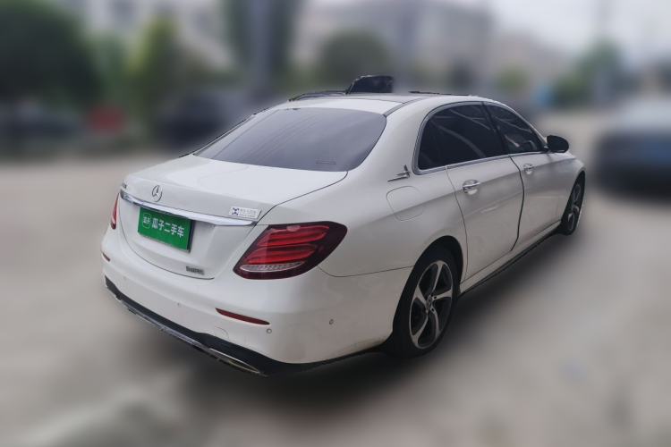Used Mercedes-Benz E-Class 2017 E 300 L Sporty and Stylish Model Rear Right 45 Deg