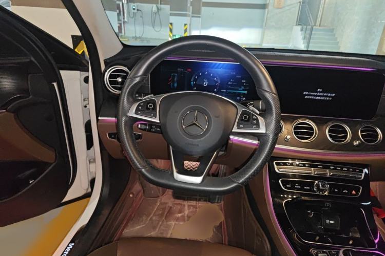 Used Mercedes-Benz E-Class 2017 E 300 L Sporty and Stylish Model Steering Wheel