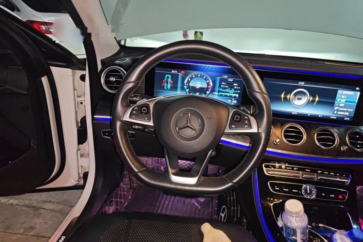 Used Mercedes-Benz E-Class 2017 E 300 L Sporty and Stylish Model Steering Wheel