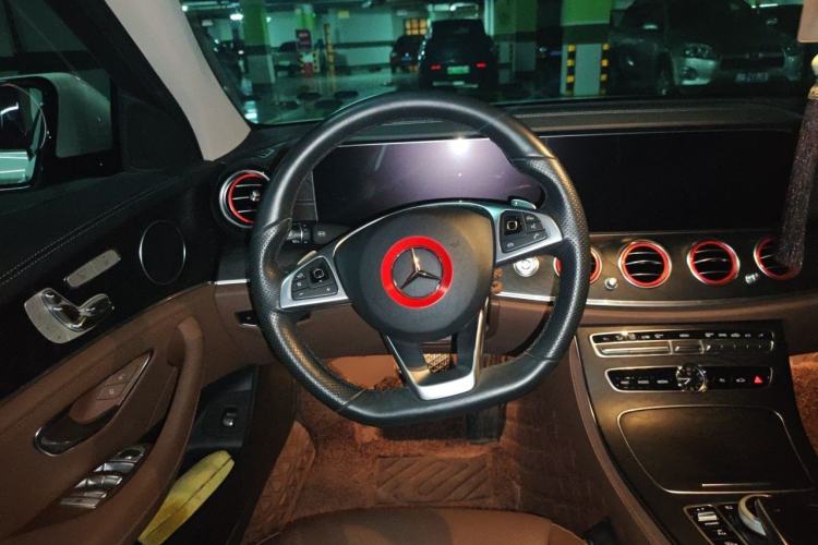 Used Mercedes-Benz E-Class 2017 E 300 L Sporty and Stylish Model Steering Wheel