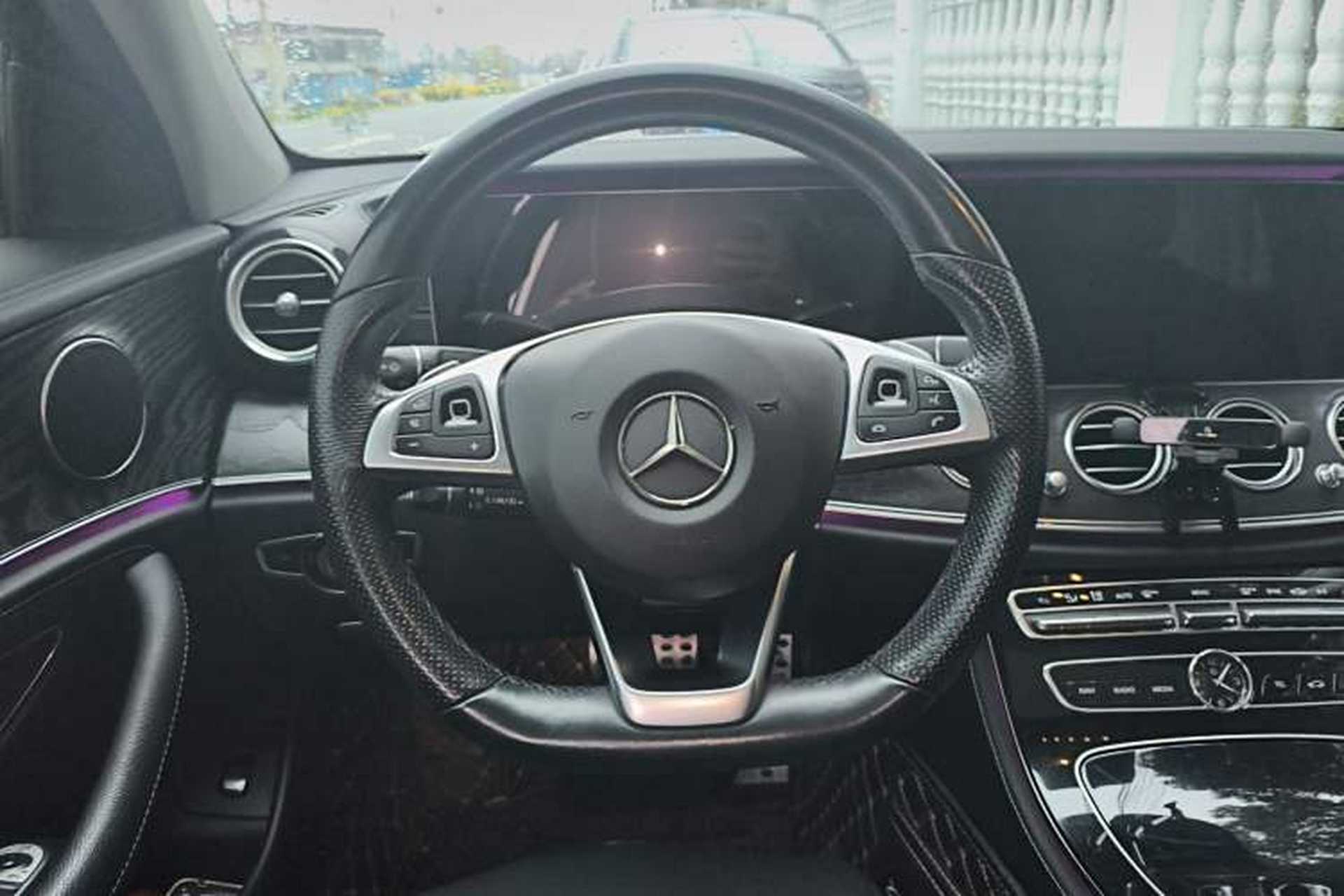 Used Mercedes-Benz E-Class 2017 E 300 L Sporty and Stylish Model Steering Wheel