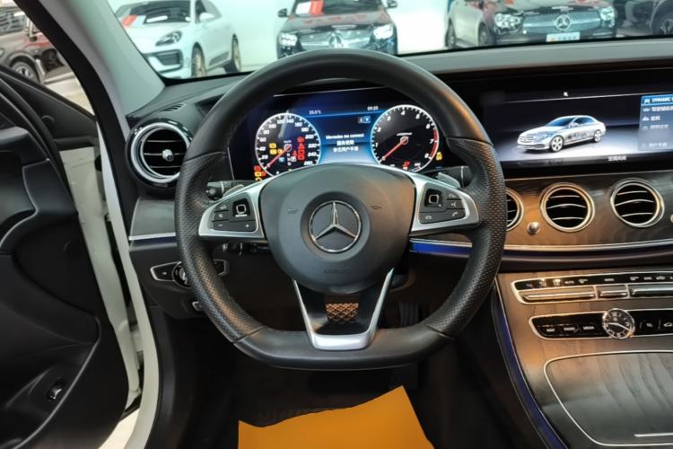 Used Mercedes-Benz E-Class 2017 E 300 L Sporty and Stylish Model Steering Wheel