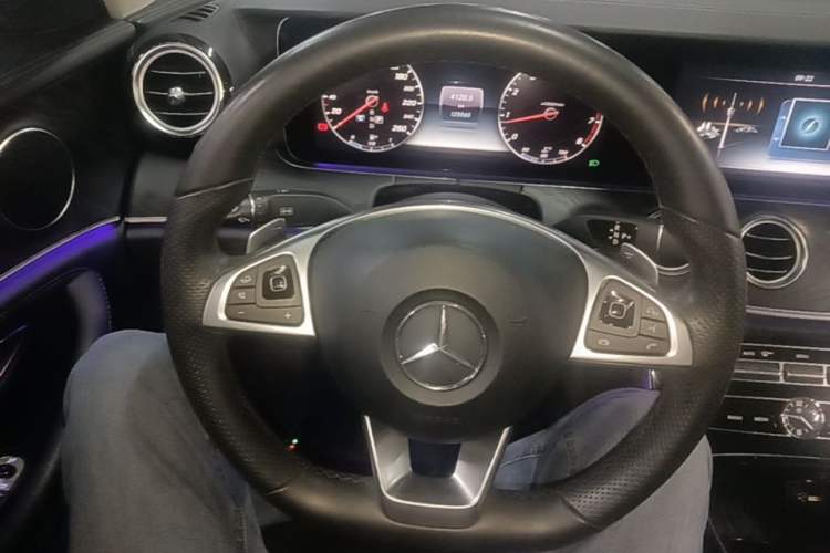 Used Mercedes-Benz E-Class 2017 E 300 L Sporty and Stylish Model Steering Wheel