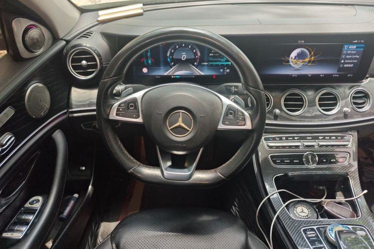 Used Mercedes-Benz E-Class 2017 E 300 L Sporty and Stylish Model Steering Wheel